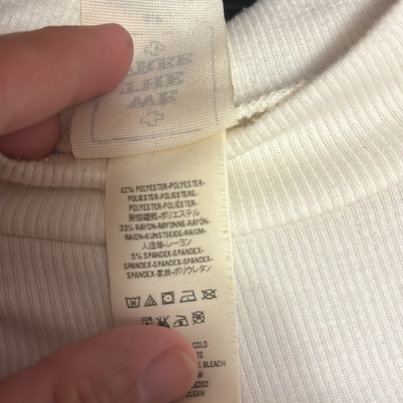 We the Free Mock Neck Short Sleeved Shirt - Picture 8 of 9